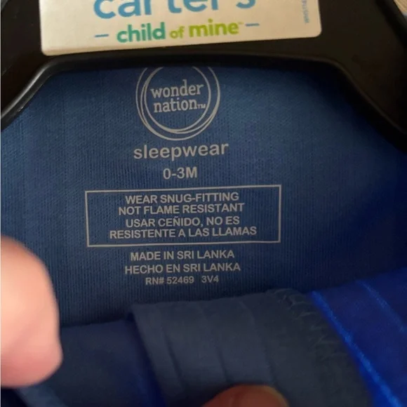 NWT *Bundle of 3* Infant boys sleep and play onsies sz 0-3M - Picture 4 of 7